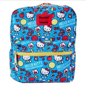 Hello Kitty 50th Anniversary Blue Backpack